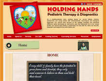 Tablet Screenshot of holdinghandsinc.com